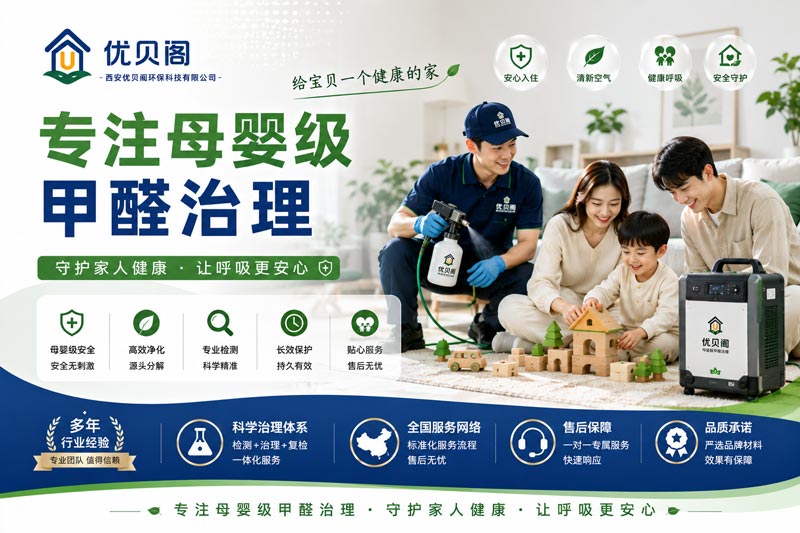 西安优贝阁环保:甲醛治理为什么不能以气味作为判断依据